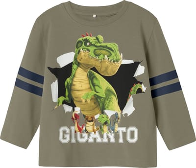 NAME IT - NMMSOF GIGANTO LS NREG TOP VDE - Jongens - Lange mouwen shirts