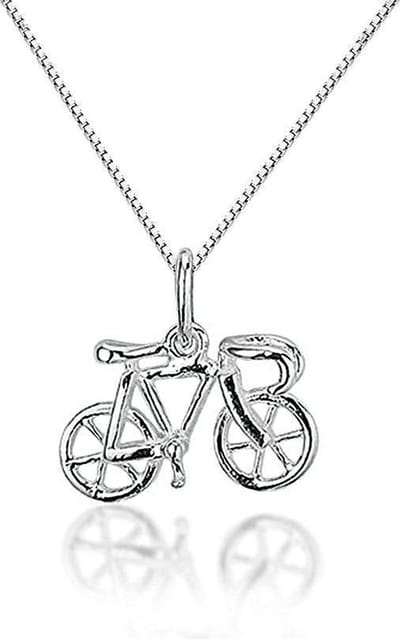 Montebello Ketting Fiets - 925 Zilver - Sport - 17x16mm - 45cm