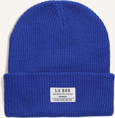 LIL'BOO Lil' Boo Hygge Beanie Mutsen Jongens - Blauw - Maat 4/14Y