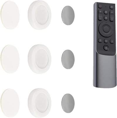 Set van 12 magnetische houders voor afstandsbediening, zelfklevend, wandhouder en tafelhouder voor tv en airconditioning
