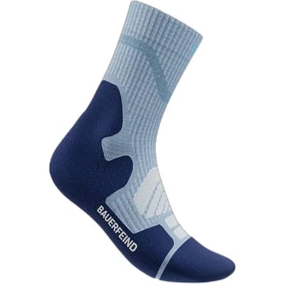 Bauerfeind Outdoor Merino Mid Cut Socks, Women, Sky Blauw, 43-46 - 1 Paar