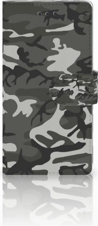 Boekhoesje voor Huawei Ascend P8 Lite Telefoon Hoesje Army Light