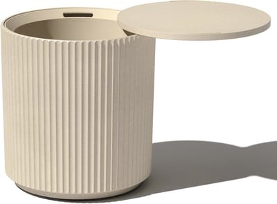 2 in 1 Koelere bijzettafel voor buiten - Terrasdecoratie en ijskist voor warme zomerdagen