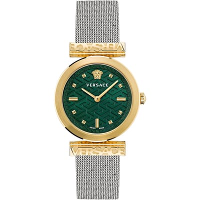 Versace Regalia VE6J00623 Horloge - Staal - Zilverkleurig - Ø 34 mm