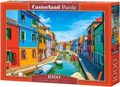 Legpuzzel 1000 Stukjes - Volwassen Puzzel - Ontspanning Thuis - Levendige Kleuren - 35x25 cm - Meerkleurig