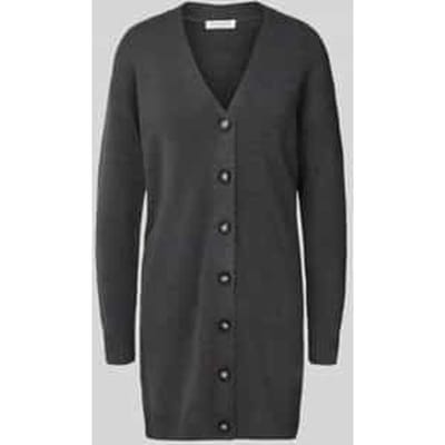 Relaxed fit cardigan met wol