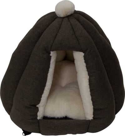 Jack and Vanilla - Nimba Iglo - Kleur: Donkerbruin - Afmetingen: 45x45x40 cm