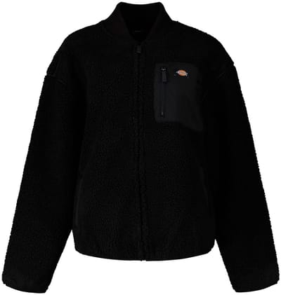 Dickies Central Sherpa Bomberjack Zwart XS Vrouw
