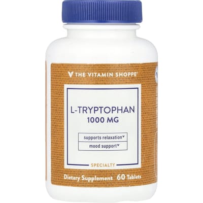 The Vitamin Shoppe, l-tryptofaan, 1.000 mg, 60 tabletten