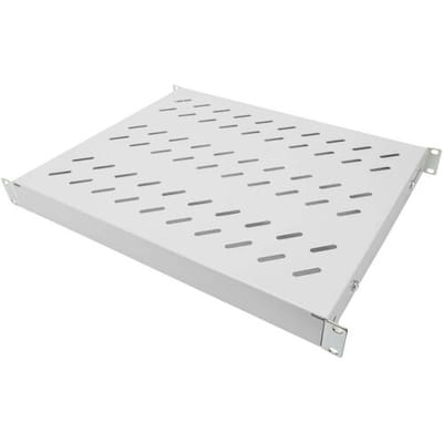 Digitus DN-97644 19 inch Apparaatbodem voor patchkast 1 HE Variabele bevestigingsrails Geschikt voor kastdiepte: 600 mm Grijs
