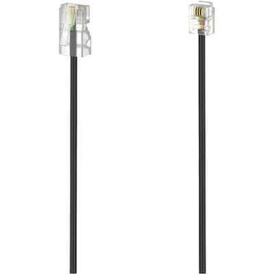 Hama DSL Aansluitkabel [1x RJ11-stekker 6p4c - 1x RJ45-stekker 8p4c] 3 m Zwart