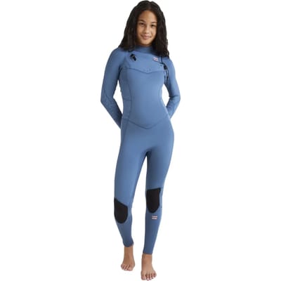 Wetsuit voor meisjes Billabong Synergy Natural 4/3 mm Chest Zip