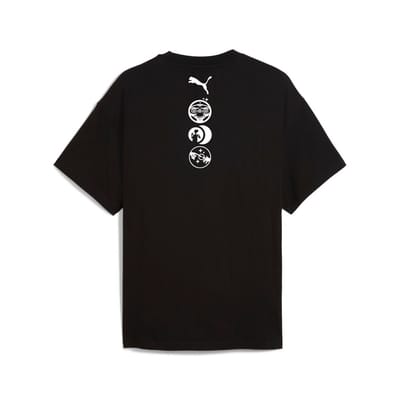 Puma T-shirt - Hoops x E.T. Tee II - S tot XXL - voor Mannen - zwart