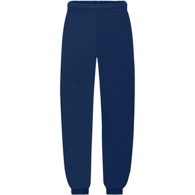 Fruit of the Loom Klassieke joggingbroek met elastische manchet voor kinderen/Kinderen (Marine)