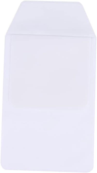 Pen Pocket Beschermers - Etui Pennenhouder - Overhemden Beschermen - Transparant PVC Materiaal - 15.5 x 8.5 cm - Wit
