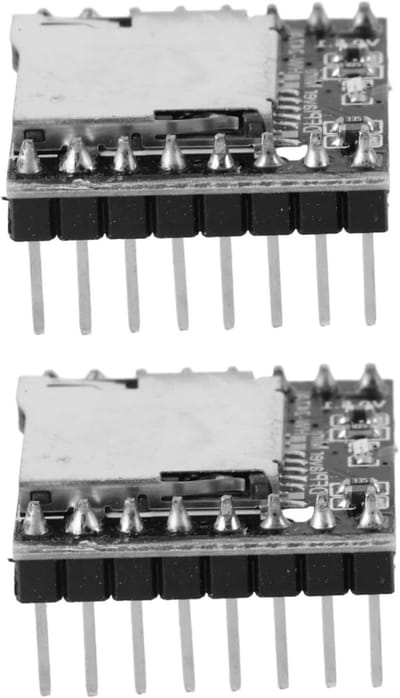 Mini Player Module - Audio Board - DIY Geluidsprojecten - Instelbaar Volume - Compact Formaat - Zwart