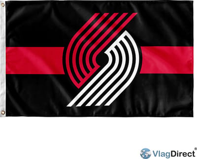 VlagDirect - Portland Trail Blazers vlag - Portland Trail Blazers basketbalteam vlag - 90 x 150 cm.