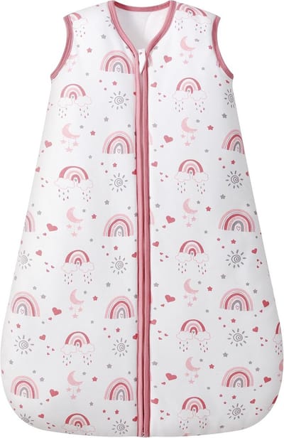 Babyslaapzak 2.5 TOG - Peuter Slaapzak - Warme Baby Slaap - Winter Katoen - 18-24 maanden - Regenboog