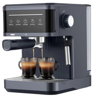 Sensova Koffiezetapparaat Met Espressomachine Functie - Compact & Stijlvol 20 Bar Semi Automatische Espresso Machine Met Melkopschuimer Voor Cappuccino Latte En Italiaanse Koffie Thuis