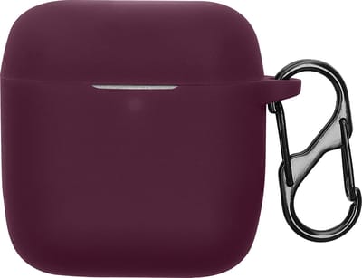 kwmobile cover voor oordopjes case - geschikt voor Marshall Minor IV / Minor 4 - Trendy beschermhoes draadloze oordopjes in magenta-lila