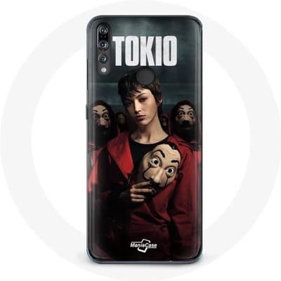 Coque pour Huawei p30 lite La Casa De Papel Tokyo Masque