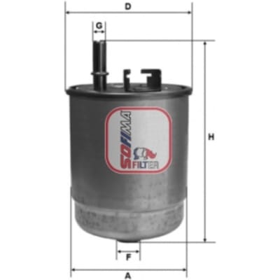 Brandstoffilter SOFIMA S 4129 NR