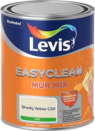 Levis - Easyclean Mur Mat Mix - Shady Yellow C30 - Mengverf - 1 L