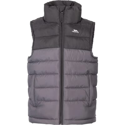 Trespass Oskar Gilet - Kindergilet Zwart 5/6 - L