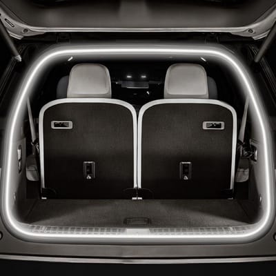 GELLDG Auto Kofferraum Lichtstrip - Siliconen Led Strip geschikt voor Binnenverlichting - Automatisch Sensor - Knipbaar - Geschikt voor Alle Autotypen - 4 M - Wit Licht - Zonder Schroeven Lijm of Bedrading
