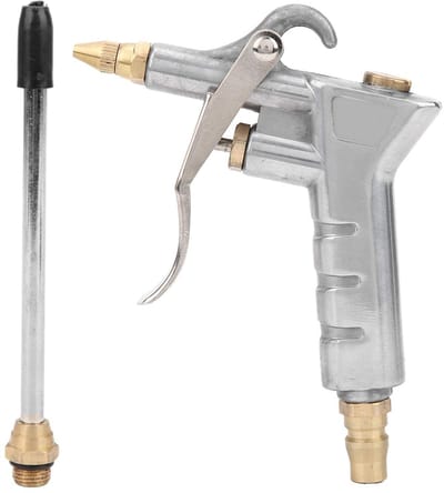 Allecto - Blaaspistool - Luchtmondstuk Blow Gun - Verstelbare Lengte - Drukspray Air Blow Gun - Luchtcompressor Accessoires - Voor Reiniging - Gesc...