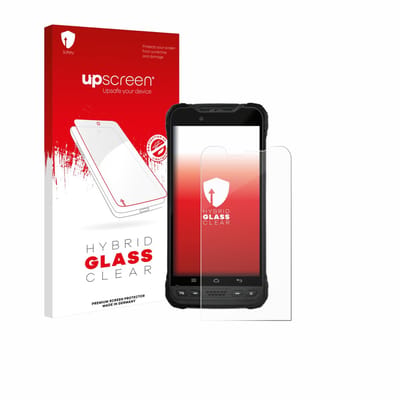 upscreen - Screenprotector voor Zebra Xplore M60 - Folie Beschermfolie Beschermglas transparant