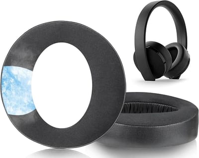 Verwisselbare Cooling Gel Oorkussens voor Draadloze Playstation PS4 Headset, Comfortabele Vervangende Oorkussens voor CUHYA-0080 Model, Ideaal voor Langdurig Gebruik
