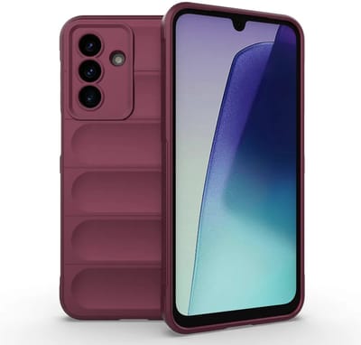 MobyDefend Hoesje - Geschikt voor Samsung Galaxy A17 - TPU Gripcase - Donkerpaars