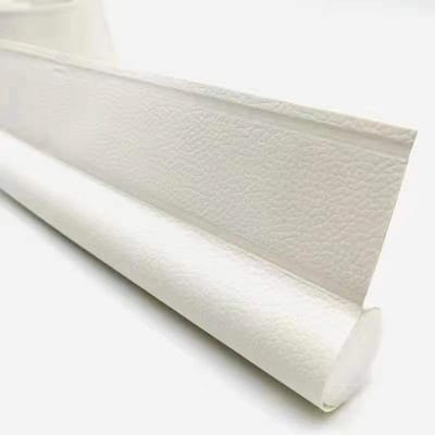 Deurafdichtingsstrip - 2 stuks, enkelzijdig - Geluidsisolatie - Winddicht en insectenwerend - Afdichtstrip voor deurnaden - Thermische isolatie - 96 x 8 cm - Wit