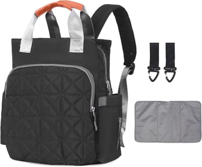 Multifunctionele Babyluierrugzak met Aankleedkussen en Kinderwagenhaak - Waterdichte Luiertas voor Mama en Papa