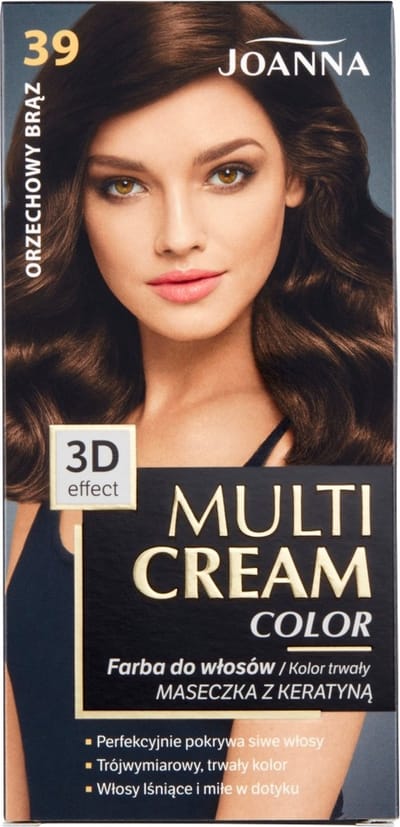 Joanna - Multi Cream Color Hair Dye 39 Walnut Brown