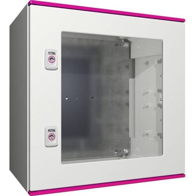 Rittal AX 1454.000 Schakelkast 500 x 500 x 300 Polyester, Plaatstaal, Polycarbonaat Lichtgrijs 1 stuk(s)