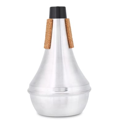longziming - Trompet Straight Mute - Cornet Oefen Mute Met Kurkstrips - Trompet Silencer Voor Stil Oefenen En Muziek Training - Repetitie Accessoire