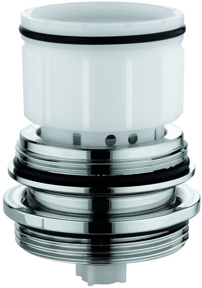 GROHE Deksel 43248 compleet voor Rondo A.S. met schroefdraadring metaal, 43248000