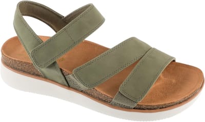 Skechers Lifted Comfort Polyurethaan Dames Olijfgroen Sandalen