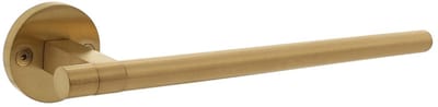 Intersteel Deurkruk Shiraat Grand&Johnson op rozet éénzijdig verdekt links ø55x8mm PVD messing mat