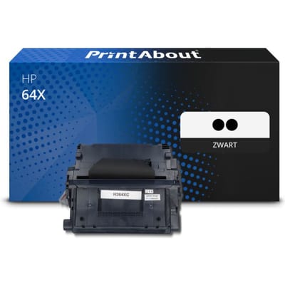 PrintAbout huismerk Toner 64X (CC364XD) Zwart Multipack Hoge capaciteit Geschikt voor HP