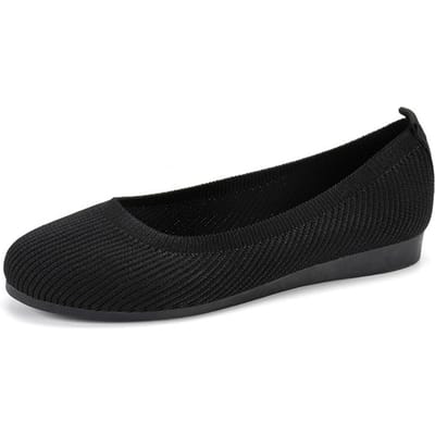 Schoenen voor Dames Mode Lente en Herfst Dames Flats Effen Kleur Ronde Neus Netstof Ademend Zapatillas De Mujer 41