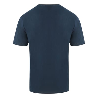 Marineblauw T-shirt met merklogo van North Sails