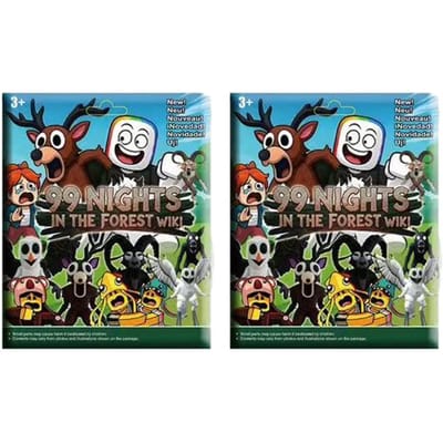 Nieuwe 99 Nachten in Het Bos Figuren Blind Box Uil Geit Wolf Hert 99 Nachten in Het Bos Figuurtje Verrassingstas PVC Speelgoed Kind Hoge Kwaliteit Cadeau