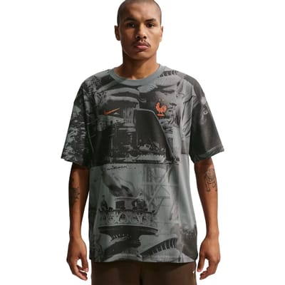 Nike T-shirt Heren FFF Iron Grijs - Maat M