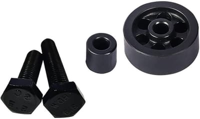 Dailygoods- Vloergeleider Verstelbaar - Schuifdeur Gids - Bodem Gids - Stay Roller - 8 Instelopties - Hoogwaardig Staal - Deurgeleider
