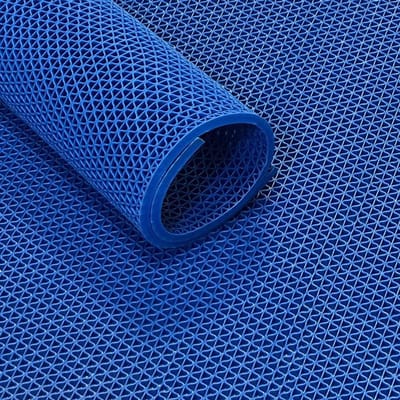IVOL Ultra Grip rastermat met s-structuur 120 cm - Blauw - Verkocht per strekkende meter