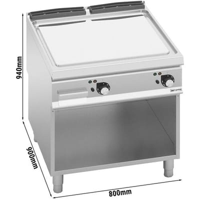 GGM Gastro Elektro Bratplatte - 13,7 kW - Glatt