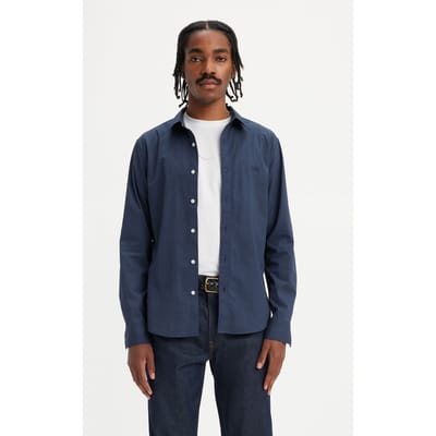 Levi's Battery Housemark Slim Fit Shirt Blue Size: S | Formal Shirts Outlet | Heren | Blauw